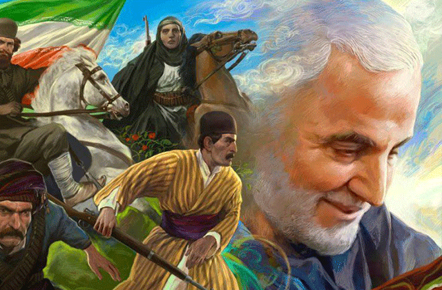 دیوارنگاره «جــان فـــدا»
